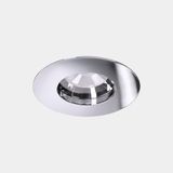 Downlight Play IP65 Round Fixed 17.7W LED warm-white 3000K CRI 90 50.8º ON-OFF Chrome IP65 1367lm