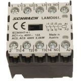 Micro Contactor 3NO+1NO, 2,2kW, 5A, 400VAC