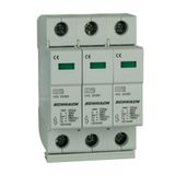 T2/C-Surge arrester complete, 3p, 3x20kA/280V - Series UAS