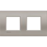 LL - cover plate 2x2P 71mm sand