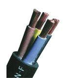 Rubber Sheated Cable H07RN-F 19G1,5 black, fine stranded,VDE