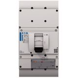 NZM4 PXR10 circuit breaker, 1250A, 4p, variable, screw terminal