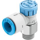 VFOE-LS-T-R18-Q8-F1A One-way flow control valve