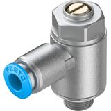 GRLA-1/8-QS-6-MF-D One-way flow control valve