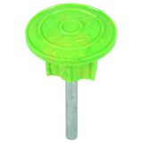 Identification PVC for terminal lugs Rd 10mm/Fl 30x3.5mm green/yellow