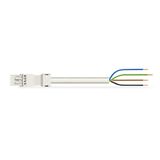 pre-assembled connecting cable Eca Plug/open-ended white