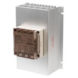 Solid-State relay, 3-pole, screw mounting, 45A, 264VAC max