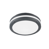 Piave LED ceiling lamp anthracite motion sensor