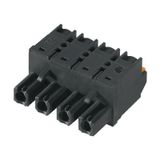 PCB plug-in connector (wire connection), 7.62 mm, Number of poles: 4, 