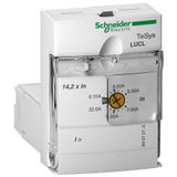 Standard control unit, TeSys Ultra, 3-12A, 3P motors, magnetic protection, coil 110-240V AC/DC