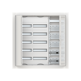 CU35VMW ComfortLine Compact distribution board, Flush mounting, 120 SU, Isolated (Class II), IP30, Rows: 5, 864 mm x 865 mm x 125 mm