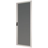 Transparent door (steel sheet) with clip-down handle IP55 HxW=430x770mm