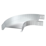CURVE 135° - NOT PERFORATED - BRN95 - WIDTH 95MM - RADIUS 150° - FINISHING HDG