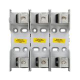 Eaton Bussmann Series RM modular fuse block, 250V, 110-200A, Knife Blade End X Knife Blade End, Three-pole