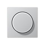 Centre plate with knob for rotary dimmer