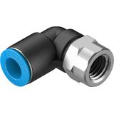 QSLF-1/4-10-B Push-in L-fitting