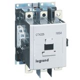 3-pole contactors CTX³ 225 - 185 A - 380-450 V~/= - 2 NO + 2 NC -screw terminals