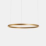 Pendant Circular Downward ø900 Recessed LED 45.6W 1202lm 2400K Gold