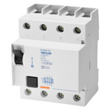 RESIDUAL CURRENT CIRCUIT BREAKER - IDP - 4P 125A TYPE AC INSTANTANEOUS Idn=0,3A - 4 MODULES