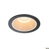 NUMINOS® DL XL, Indoor LED recessed ceiling light black/white 2700K 20°
