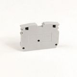 Allen-Bradley 1492-EBLM3 End Barrier, For Spring Clamp Type TB, 5.1 x 23.8 x 33.3mm (0.20 x 0.94 x 1.31 in), Gray, for Use With 1492-LM3, LM3Q, LMG3, LMP3E, LMP3QE