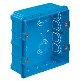 Flush mounting box 8M light blue