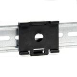 Mounting foot for mounting rail