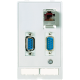 MODLINK  DATA  INSERT 1×SUB-D9 fem./fem. + 1×SUB-D9 male/male + 1×RJ45