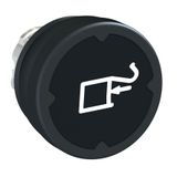 PUSHBUTTON HE, BLACK, WITH MARKING