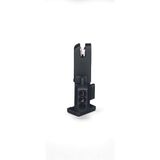 Socket module without ground contact 1-pole black