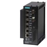 6GK6094-0GS21-0BA0-Z A02 RUGGEDCOM RS940G is an industrially hardened, fully managed Ethernet switch providing 6 or 8 ports of Gigabit Ethernet. 6 10/100/1000BaseTX triple speed copper