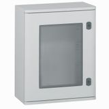 Cabinet Marina - polyester with glass door - IP 66 - IK 10 - 1220x810x300 mm
