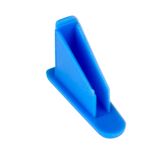 Busbar End cap 1-pole, blue