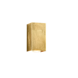 Cleo wall lamp square 2xGU10 gold