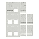 Set Meter box insert 3-rows, 6 meter boards/27 Modul heights
