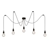 FIX MULTIPLE Pendant 5xE27/60W Black