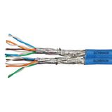 S/FTP Cable Cat.7, 2x(4x2xAWG23/1), 1.000Mhz, LS0H, Dca, 30%