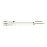 pre-assembled connecting cable Eca Socket/open-ended white