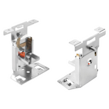 FAST & EASY QUICK ASSEMBLY BRACKETS KIT WITH SUPPORT SLIDE, ADJUSTABLE FOR DIN RAIL