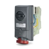 INTERLOCK.SOCKET 2P+E IP66/IP67 16A 6h