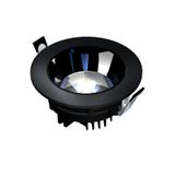 MIRROR - MODEL L - RECESSED DOWNLIGHT, ADJ. DIRECTION, 20W 30DEG 160X70 MM, BLACK