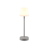 Martinez LED outdoor table lamp grey rechargeable