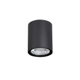 Sandy Black Aluminium Glass Diffuser Osram LED 6 Watt 520Lm 3000K 100-240 Volt 50Hz Beam 76 o IP65 D: 9 H: 11 cm