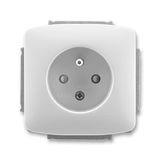 5518A-A2359 S Single socket outlet w.pin+cover shutt.
