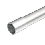 SM25W ALU Aluminium conduit with thread M25x1,5,3000