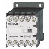 Mini contactor, 3-pole, 4 kW; 9 A AC3 (400 VAC) + 1 NC, 48 VAC J7KA9011A