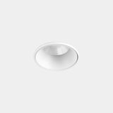 Downlight Play High Visual Comfort Mini Round Fixed Trimless 3.2W LED warm-white 2700K CRI 80 28.4º White IP54 350lm