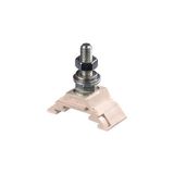 STUD TERMINAL BLOCK, HD70/22.F8.31.1, 1 STUD, M8, BEIGE