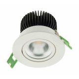 LED Downlight 68 8,5W CRI 95 IP44 Dim to warm, white