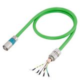 Signal cable pre-assembled type: 6FX8002-2SL02 for temperature sensor 3x 2x…6FX8002-2SL02-1AG0